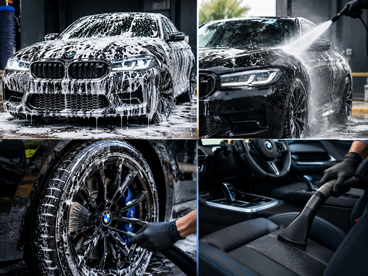 Professional car wash