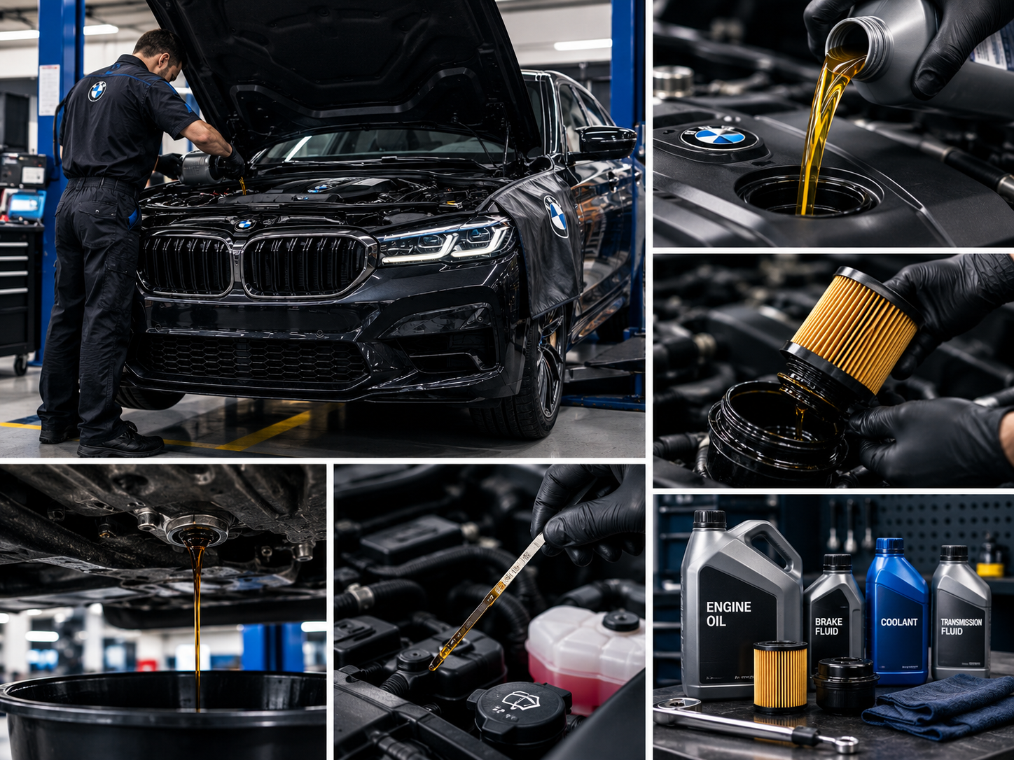 Oil change service